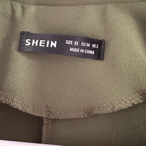 2/$25: NWOT: Army Green Blazer - Picture 7 of 8